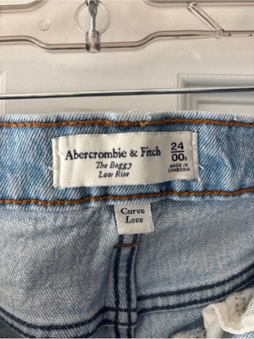 Abercrombie & Fitch Light Wash Flare Jeans